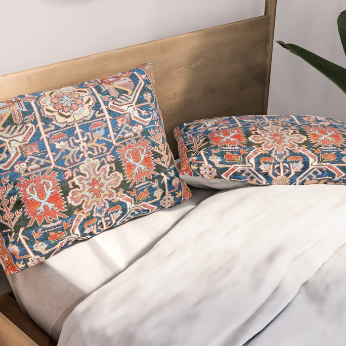 Baku South Caucasus Azerbaijan Rug Print Pillow Sham Gallery Image 2