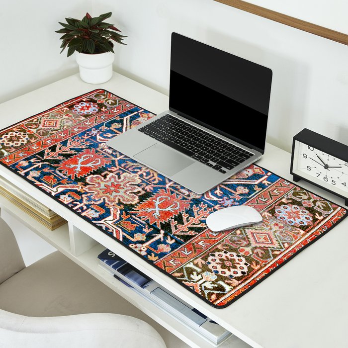 Baku South Caucasus Azerbaijan Rug Print Desk Mat Gallery Image 2