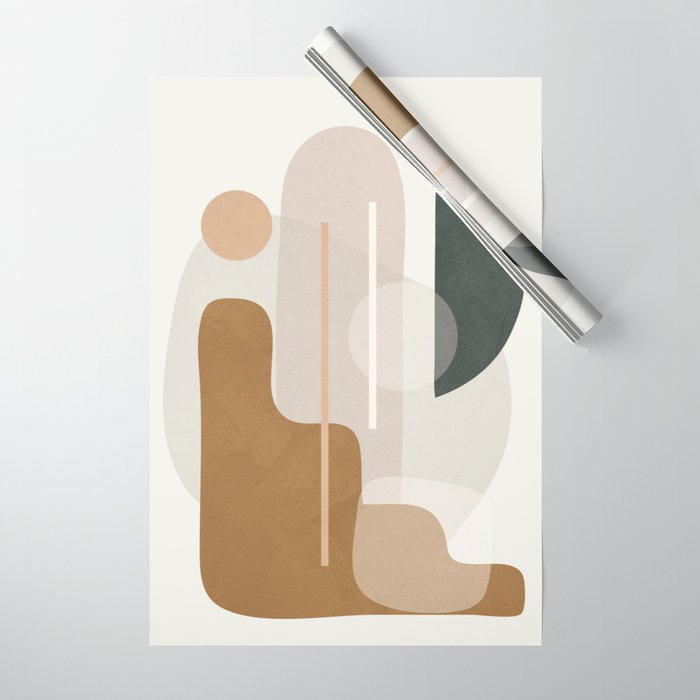 Abstract Minimal Art 23 Wrapping Paper Gallery Image 1