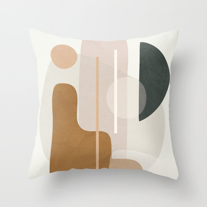 Abstract Minimal Art 23 Throw Pillow Gallery Image 6