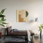 Abstract Minimal Art 23 Wood Wall Art Gallery Image 2