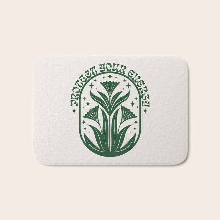 Protect Your Energy Bath Mat Gallery Image 1