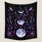 Phase & Grow - Purple Wall Tapestry Gallery Image 4