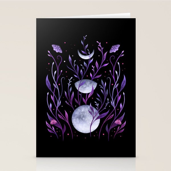 Phase & Grow - Purple Stationery Card Gallery Image 1