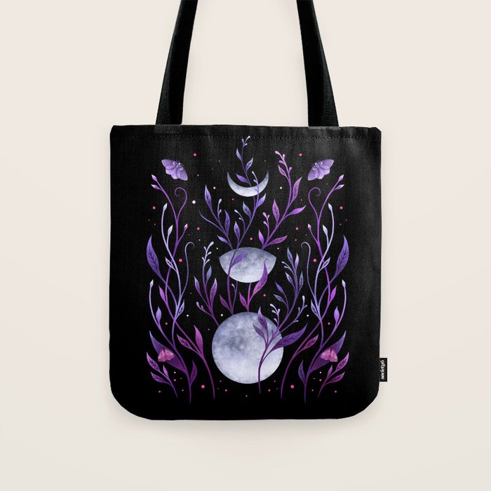 Phase & Grow - Purple Tote Bag Gallery Image 1