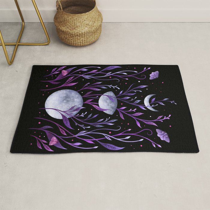Phase & Grow - Purple Rug Gallery Image 1