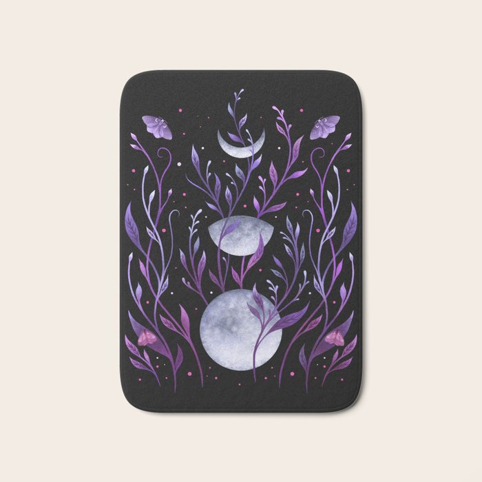Phase & Grow - Purple Bath Mat Gallery Image 1