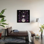 Phase & Grow - Purple Wood Wall Art Gallery Image 2