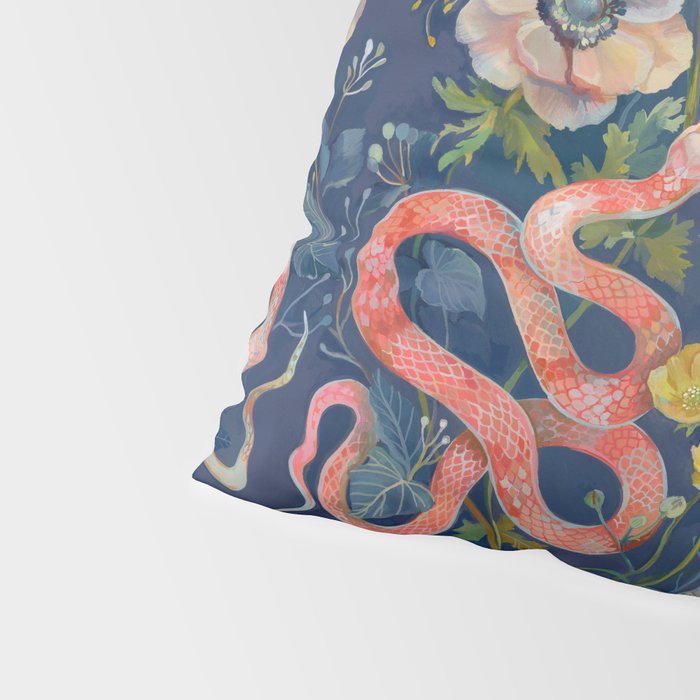 Snake Moth Mushroom  Pillow Sham Gallery Image 4