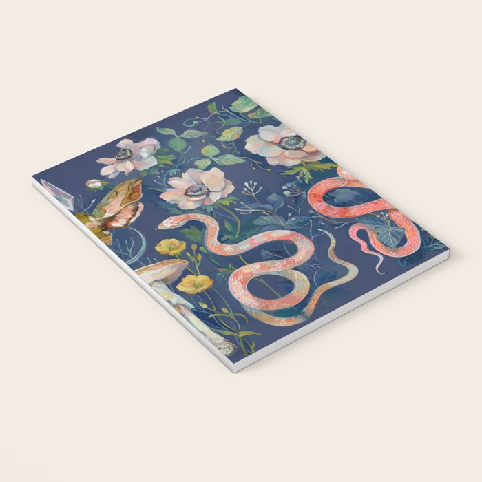Snake Moth Mushroom  Notebook Gallery Image 3