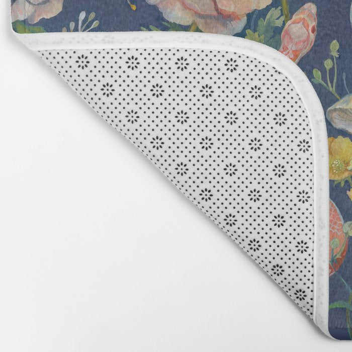 Snake Moth Mushroom  Bath Mat Gallery Image 2