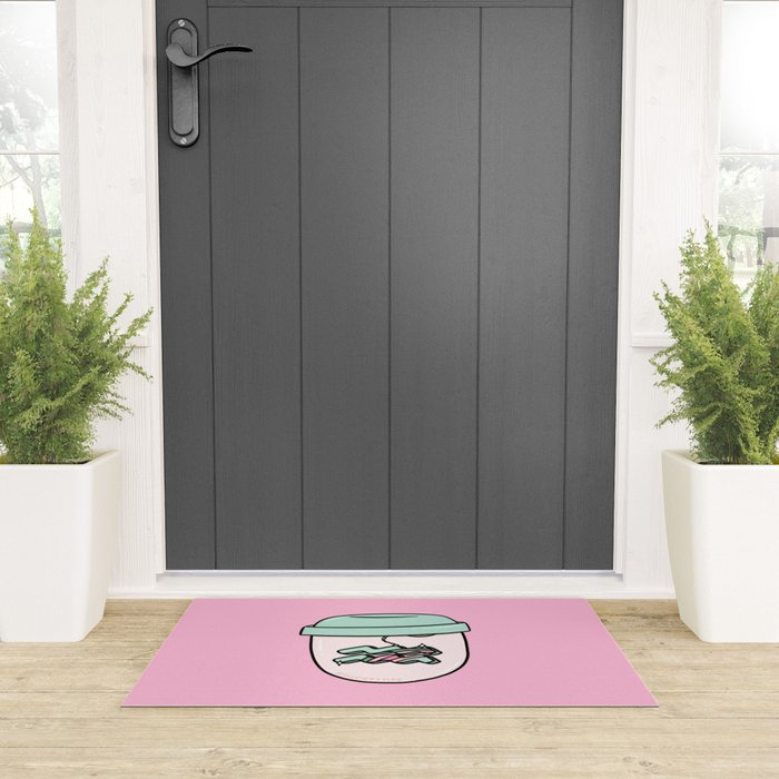 Aquarius Keychain Welcome Mat Gallery Image 3
