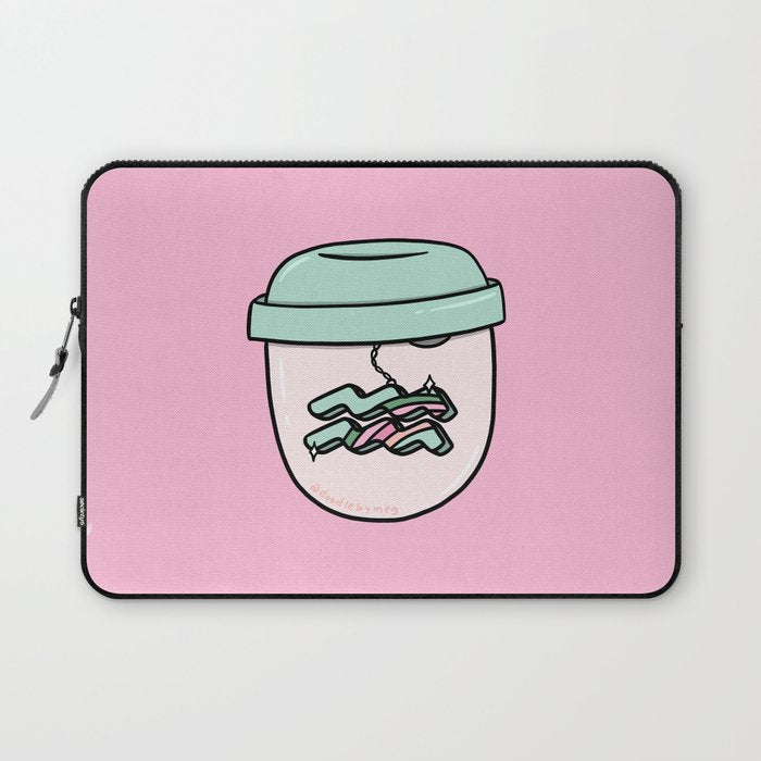 Aquarius Keychain Laptop Sleeve Gallery Image 1