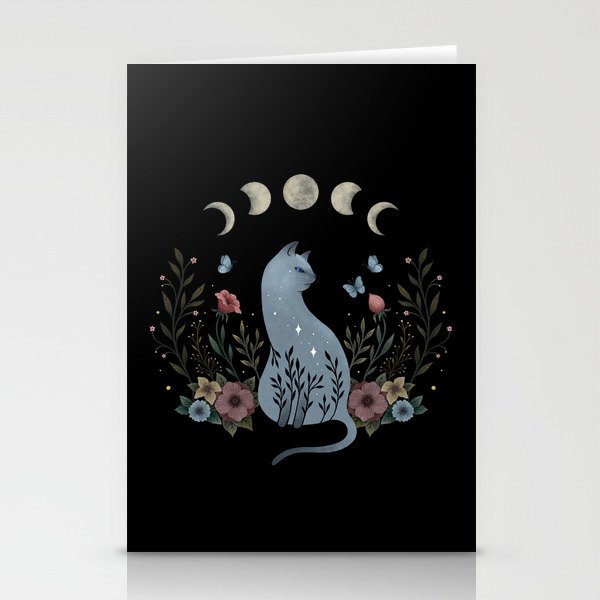 Cat on the Hill Stationery Card Gallery Image 2