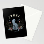 Cat on the Hill Stationery Card Gallery Image 2