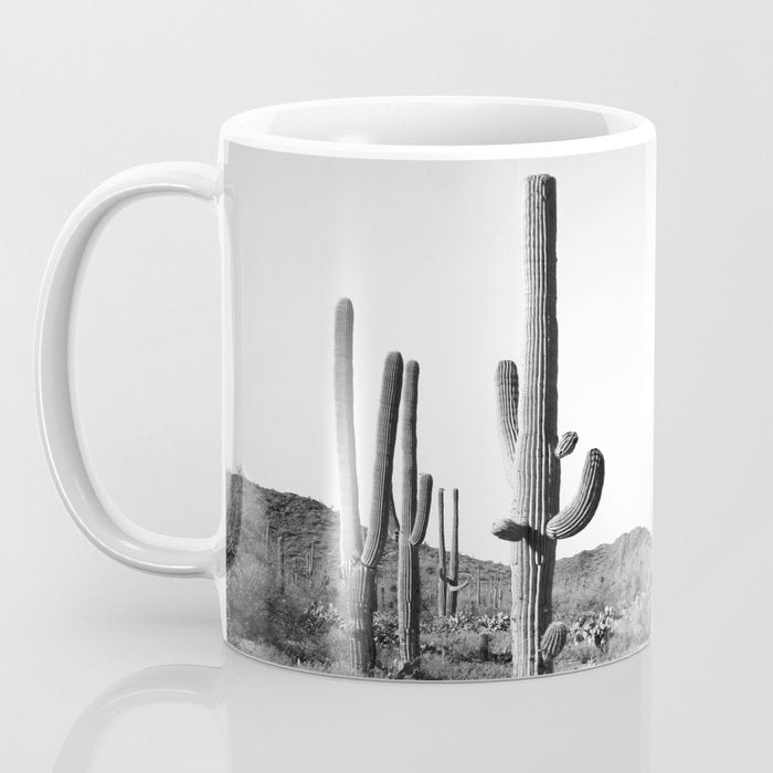 Grey Cactus Land Coffee Mug Gallery Image 3