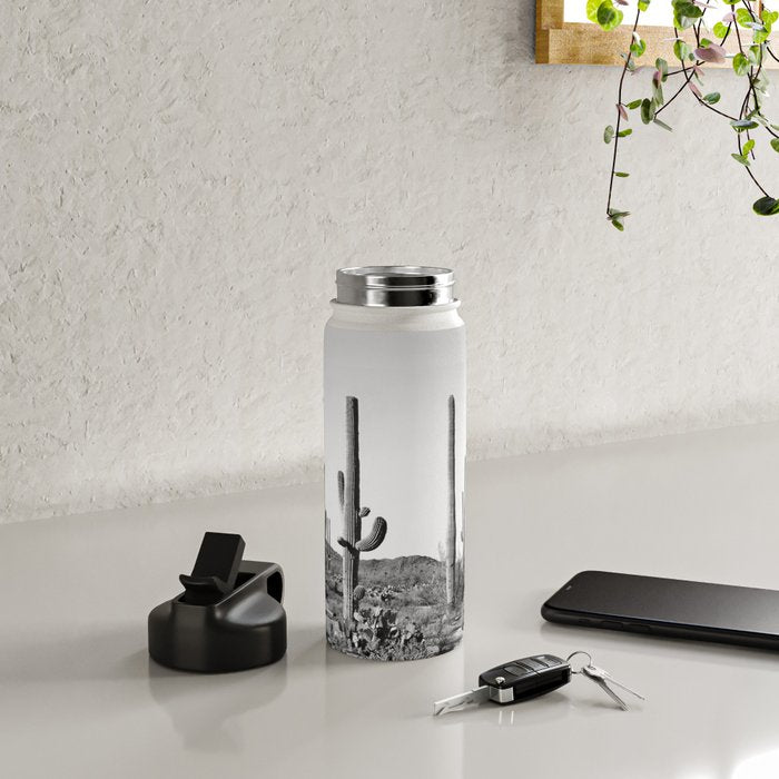 Grey Cactus Land Water Bottle Gallery Image 5