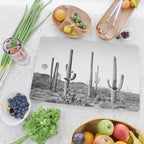 Grey Cactus Land Cutting Board Gallery Image 2