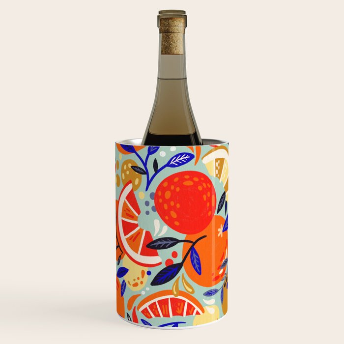 Fresh Citrus Mesh - Mint Wine Chiller Gallery Image 1