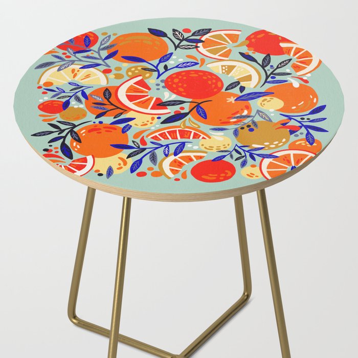 Fresh Citrus Mesh - Mint Side Table Gallery Image 2