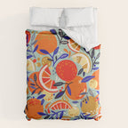 Fresh Citrus Mesh - Mint Duvet Cover Gallery Image 6