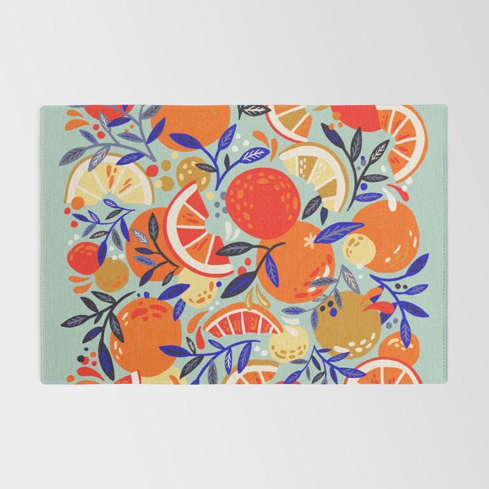 Fresh Citrus Mesh - Mint Rug Gallery Image 2