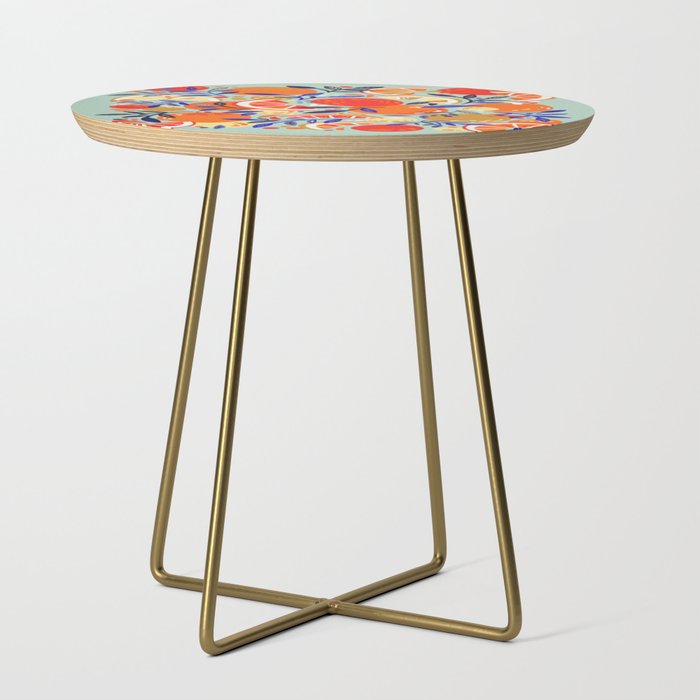 Fresh Citrus Mesh - Mint Side Table Gallery Image 1