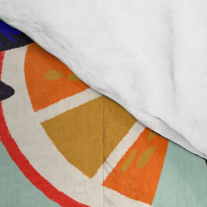 Fresh Citrus Mesh - Mint Comforter Gallery Image 4