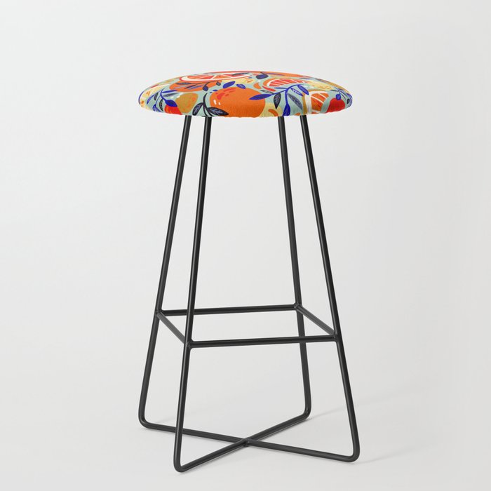 Fresh Citrus Mesh - Mint Stool Gallery Image 1