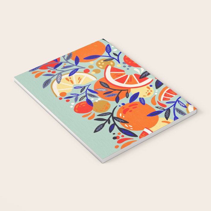 Fresh Citrus Mesh - Mint Notebook Gallery Image 3