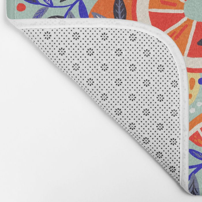 Fresh Citrus Mesh - Mint Bath Mat Gallery Image 2