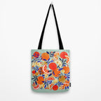 Fresh Citrus Mesh - Mint Tote Bag Gallery Image 2