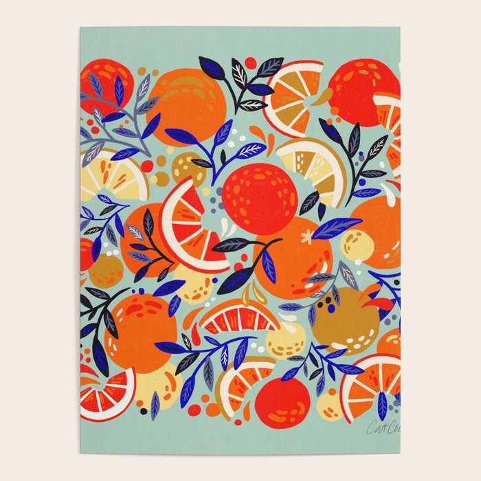 Fresh Citrus Mesh - Mint Poster Gallery Image 4