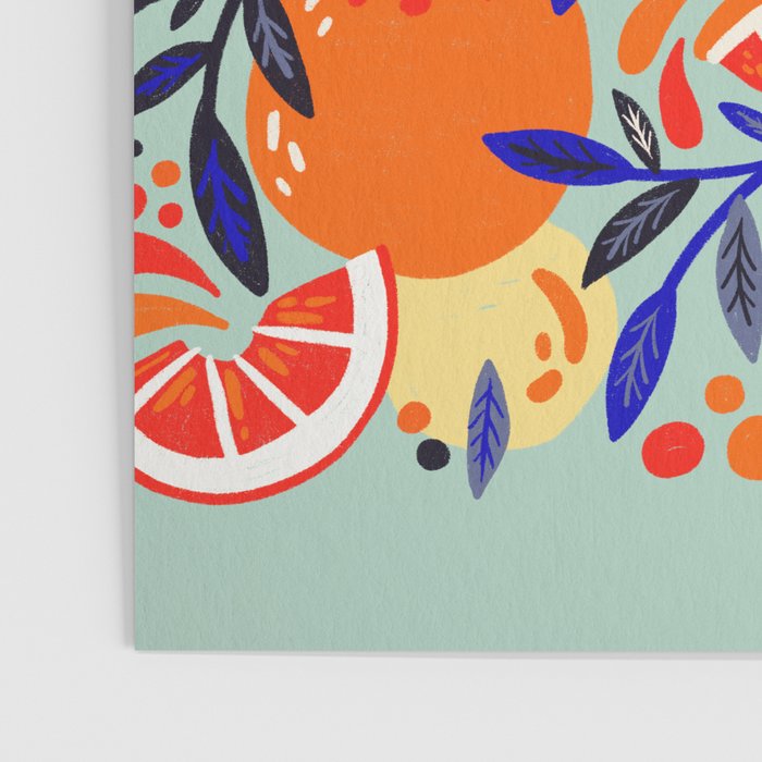 Fresh Citrus Mesh - Mint Poster Gallery Image 3