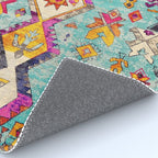 N178 - Antique Oriental Traditional Berber Bohemian Moroccan Style  Rug Gallery Image 4