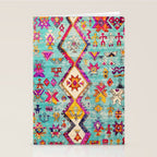 N178 - Antique Oriental Traditional Berber Bohemian Moroccan Style  Stationery Card Gallery Image 2
