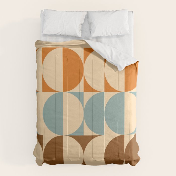 Vintage Geometric 04A Comforter Gallery Image 1