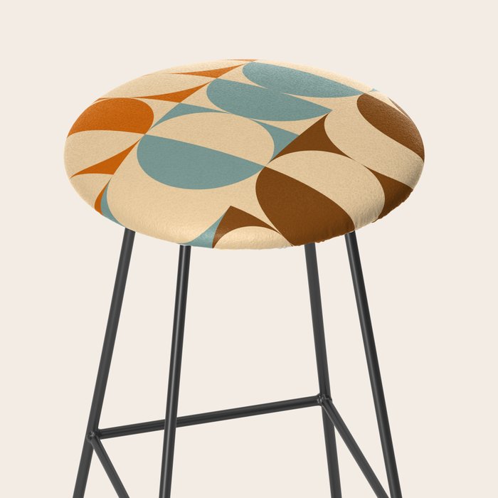Vintage Geometric 04A Stool Gallery Image 2