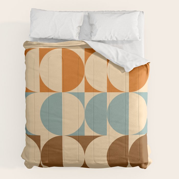 Vintage Geometric 04A Comforter Gallery Image 2