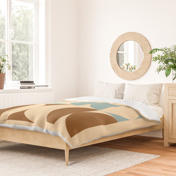Vintage Geometric 04A Duvet Cover Gallery Image 2