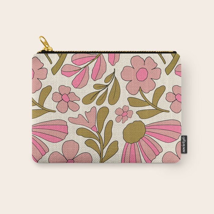 Retro Groovy - 70s style Carry All Pouch Gallery Image 1
