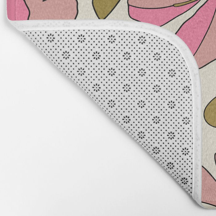 Retro Groovy - 70s style Bath Mat Gallery Image 2