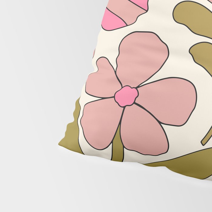 Retro Groovy - 70s style Pillow Sham Gallery Image 4