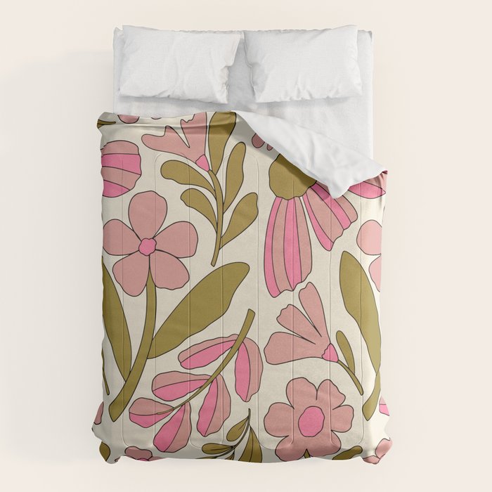 Retro Groovy - 70s style Comforter Gallery Image 6