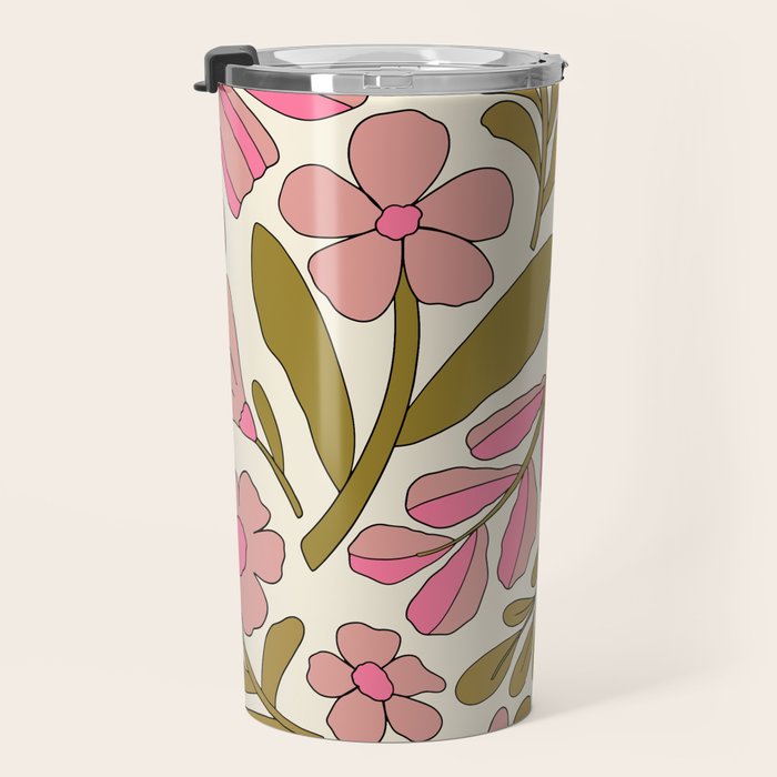 Retro Groovy - 70s style Travel Mug Gallery Image 3