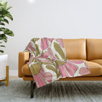 Retro Groovy - 70s style Throw Blanket Gallery Image 1