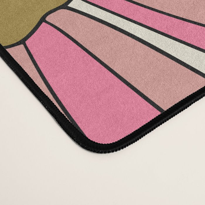 Retro Groovy - 70s style Desk Mat Gallery Image 4