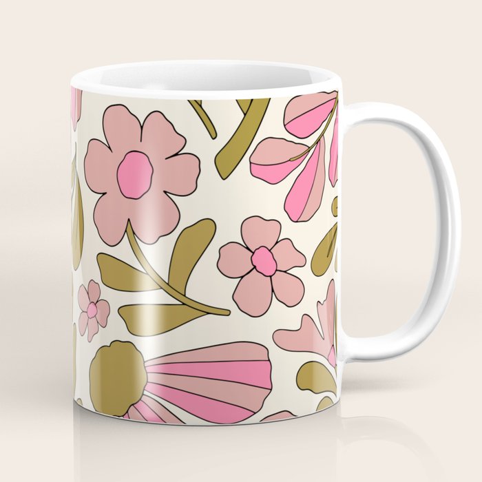 Retro Groovy - 70s style Coffee Mug Gallery Image 1