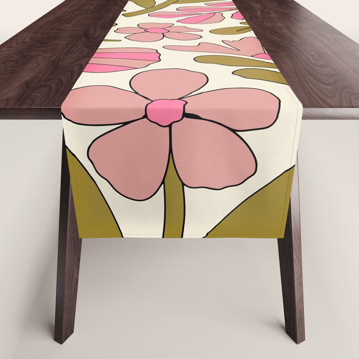 Retro Groovy - 70s style Table Runner Gallery Image 1