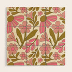 Retro Groovy - 70s style Wood Wall Art Gallery Image 1